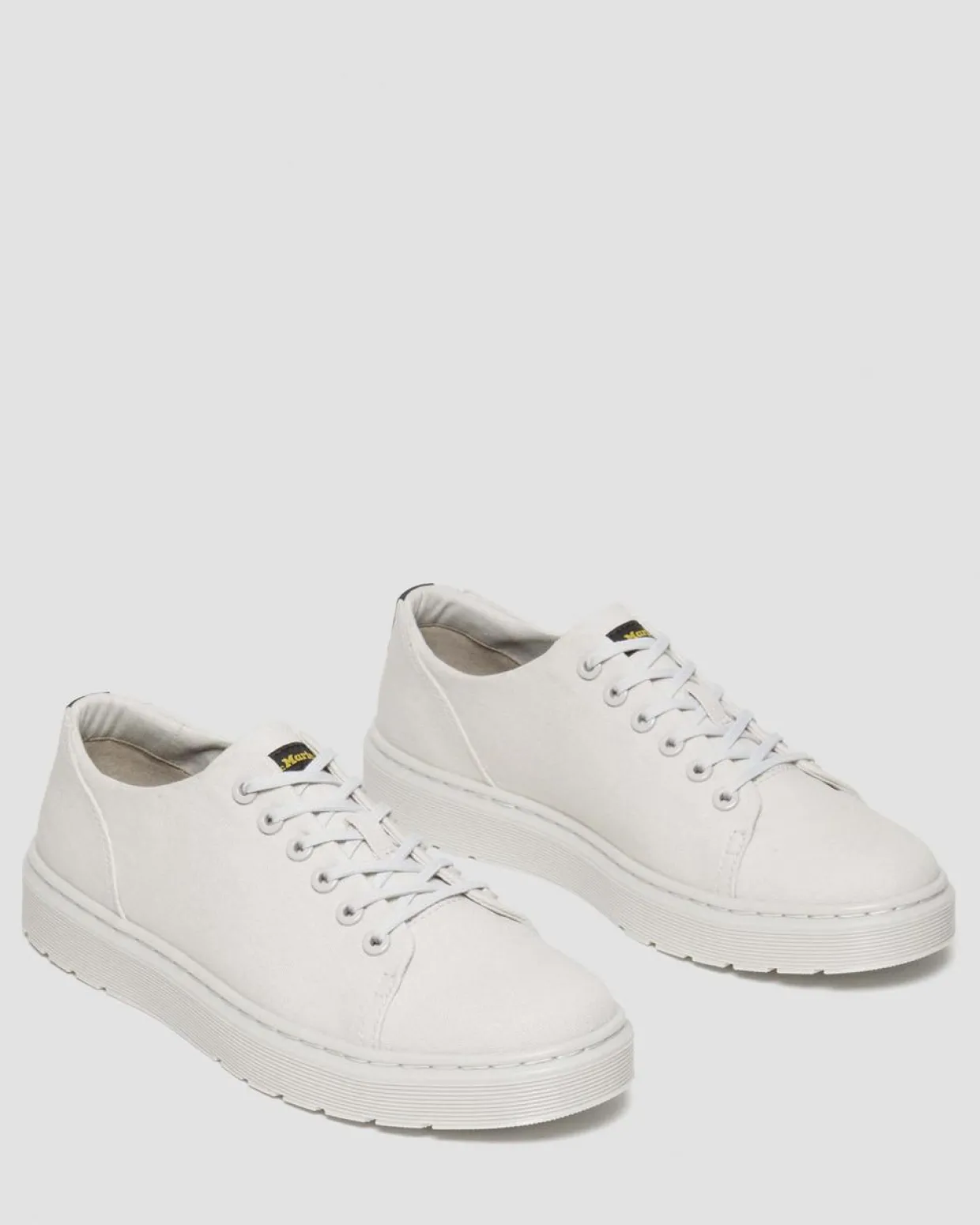 Dr. Martens Chaussures Casual Dante En Toile Cool Grey — Canvas Sale
