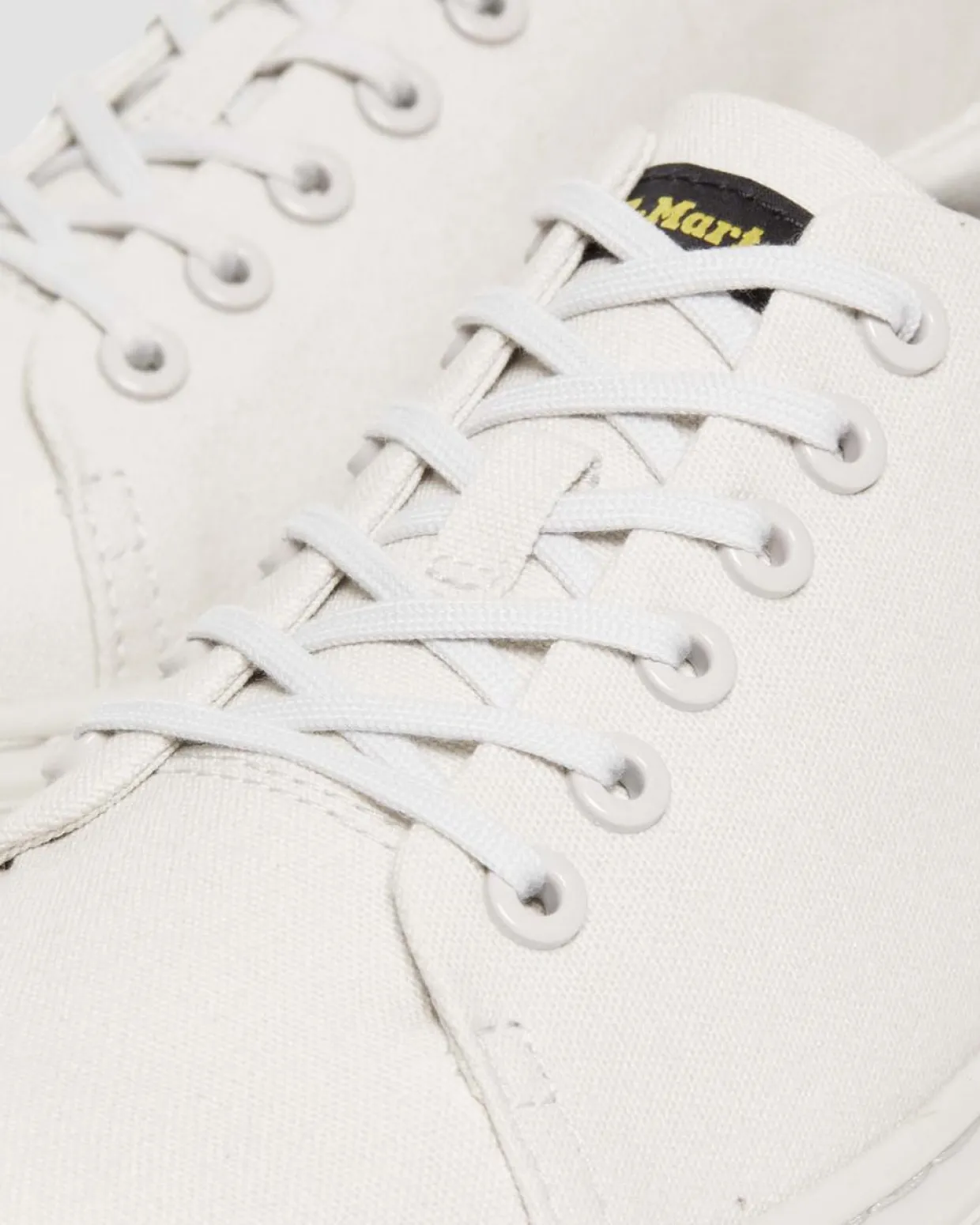 Dr. Martens Chaussures Casual Dante En Toile Cool Grey — Canvas Sale