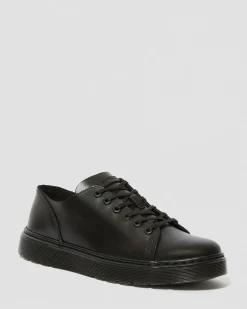 Dr. Martens Chaussures Casual Dante En Cuir Brando Noir — Brando Online