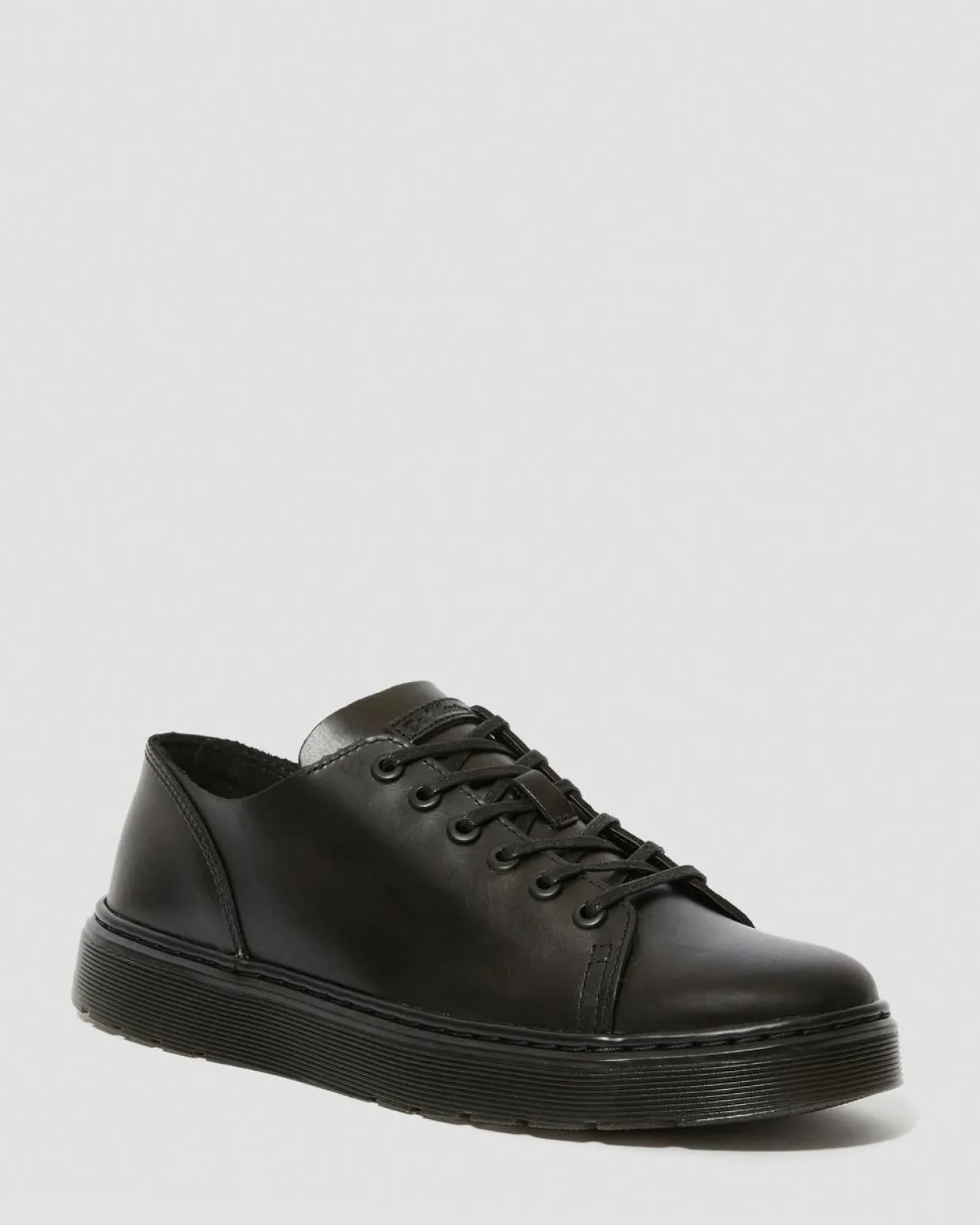Dr. Martens Chaussures Casual Dante En Cuir Brando Noir — Brando Online