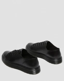 Dr. Martens Chaussures Casual Dante En Cuir Brando Noir — Brando Online
