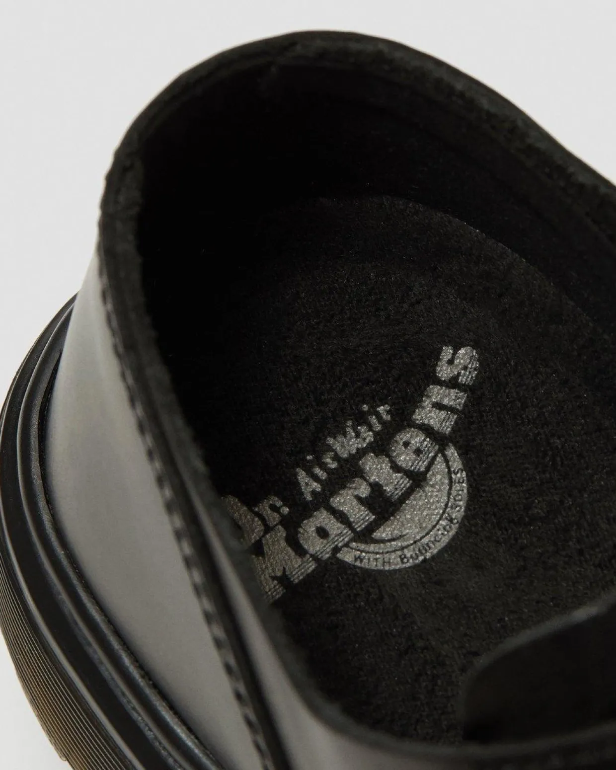 Dr. Martens Chaussures Casual Dante En Cuir Brando Noir — Brando Online