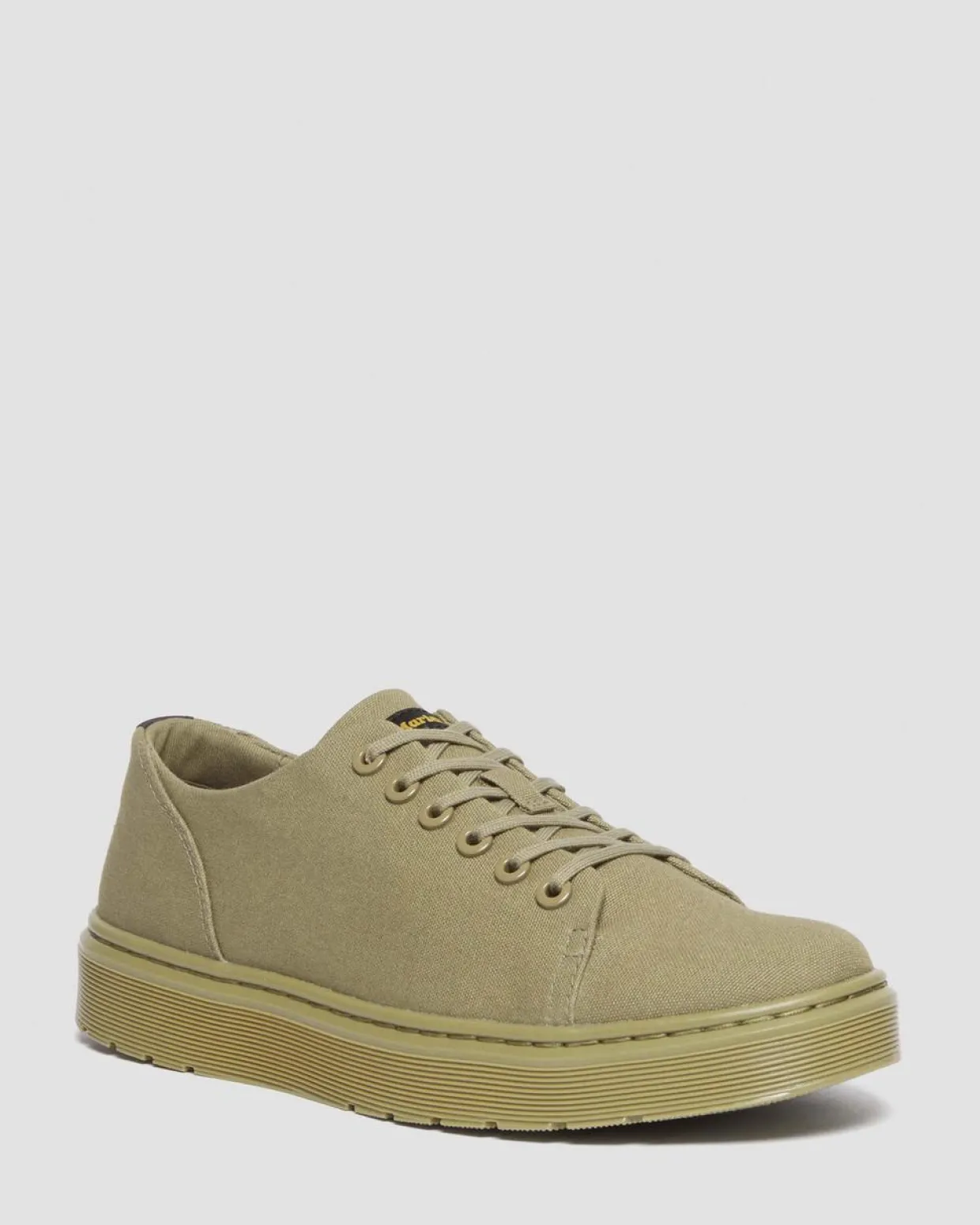 Dr. Martens Chaussures Casual Dante En Toile Muted Olive — Canvas Discount