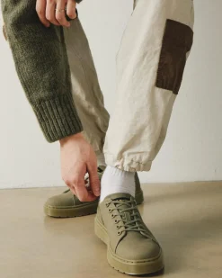 Dr. Martens Chaussures Casual Dante En Toile Muted Olive — Canvas Discount