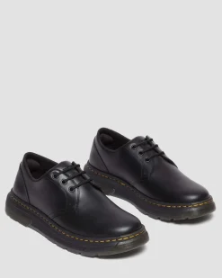Dr. Martens Chaussures Crewson Lo En Cuir Noir BLACK Store