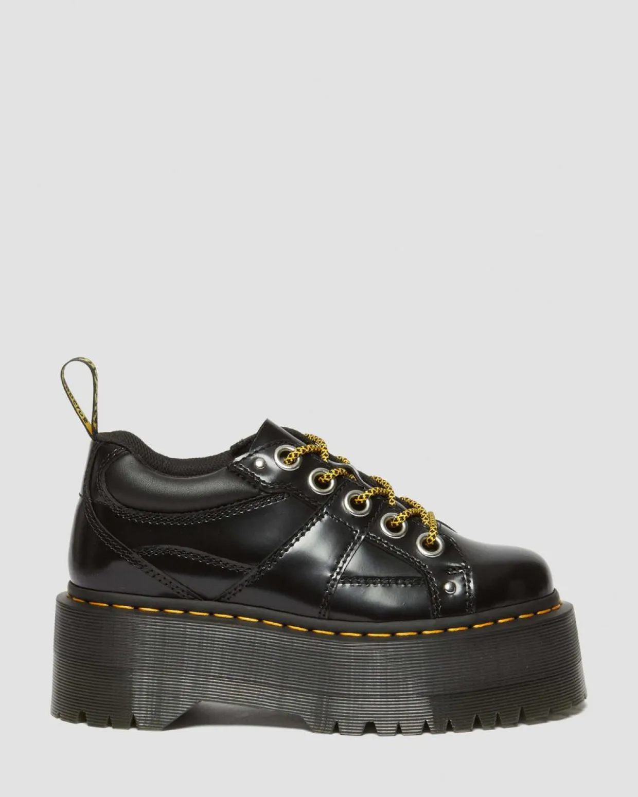 Dr. Martens Chaussures Plateformes 5 œillets Max En Cuir Buttero Noir — Buttero Cheap