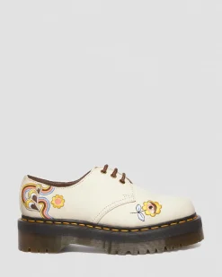 Dr. Martens Chaussures Plateformes 1461 Retro Ray Canvas Vegan Retro Ray — Canvas Discount