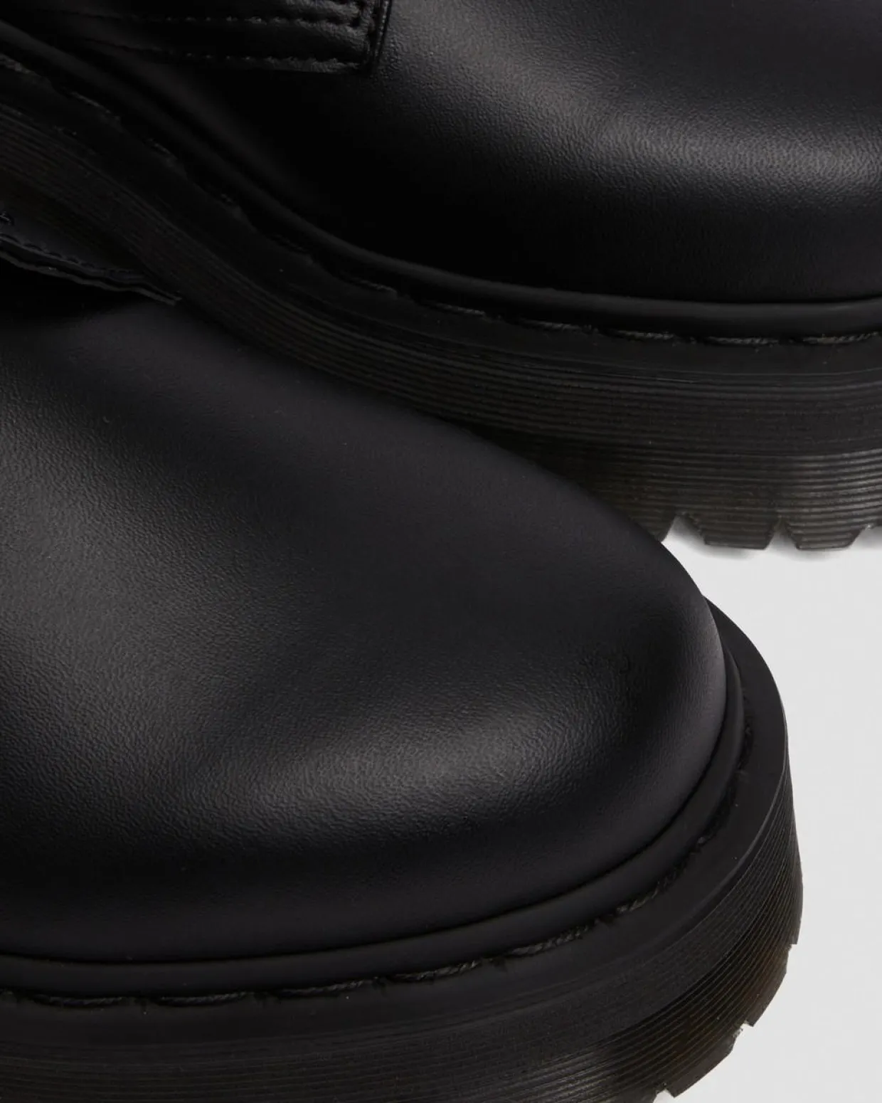 Dr. Martens Chaussures Plateformes Quad 1461 Felix Mono Vegan Noir — Felix Rub Off Online