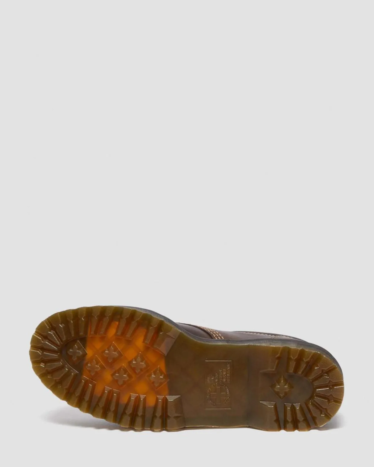 Dr. Martens Chaussures Plateformes Quad II 8053 En Cuir Crazy Horse Marron foncé — Crazy Horse Sale