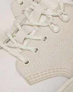 Dr. Martens Chaussures Utilitaires Reeder En Daim Et En Poly Off White+Natural — Poly Ripstop + Eh Suede + Ajax Discount