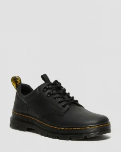 Dr. Martens Chaussures Utilitaires Reeder En Cuir Wyoming Noir — Wyoming Best