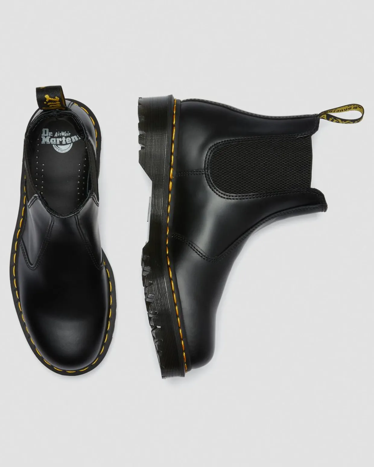 Dr. Martens Chelsea Boots 2976 Bex En Cuir Smooth Noir — Smooth Leather Clearance