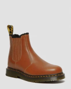 Dr. Martens Chelsea Boots 2976 DM's Wintergrip En Cuir Camel — Blizzard Wp Discount