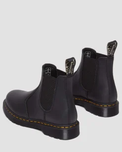 Dr. Martens Chelsea Boots 2976 En Chutes De Cuir Reconditionnées Black — Genix Nappa Cheap