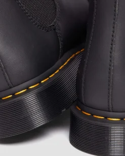 Dr. Martens Chelsea Boots 2976 En Chutes De Cuir Reconditionnées Black — Genix Nappa Cheap