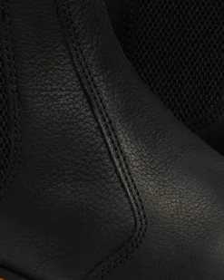 Dr. Martens Chelsea Boots 2976 En Cuir Doublees De Fourrure Synthetique Noir — Ambassador Store
