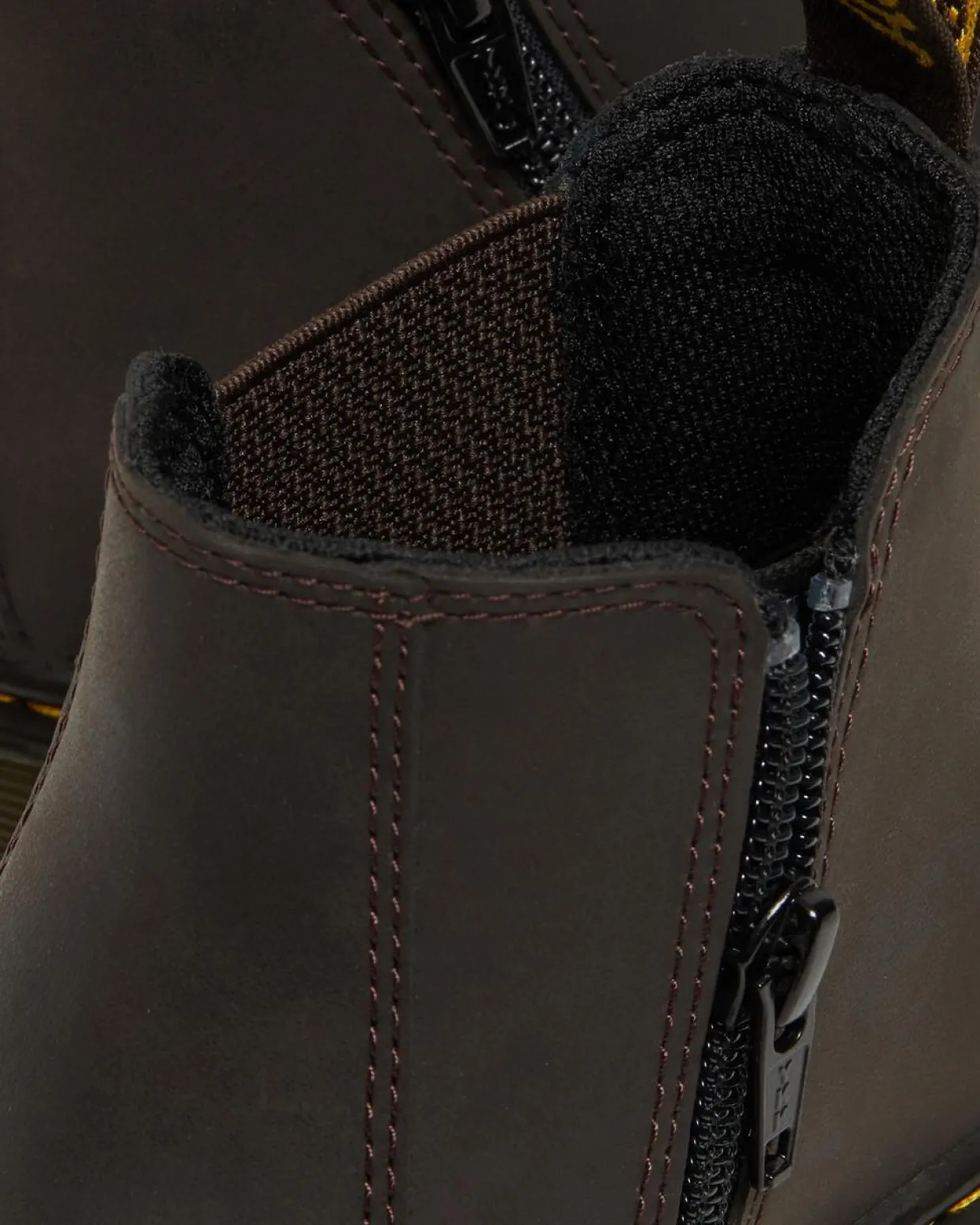 Dr. Martens CHELSEA BOOTS 2976 EN CUIR JUNIOR Marron foncé — Wildhorse Lamper Best Sale