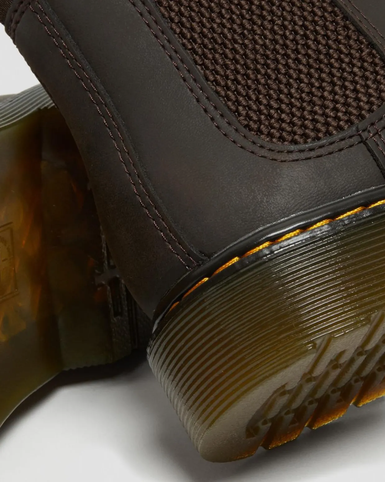 Dr. Martens CHELSEA BOOTS 2976 EN CUIR JUNIOR Marron foncé — Wildhorse Lamper Best Sale