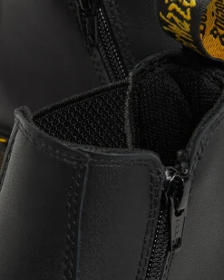 Dr. Martens Chelsea Boots 2976 En Cuir Softy T Junior Noir — Softy T Best