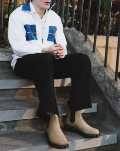 Dr. Martens Chelsea Boots 2976 En Cuir Tumbled Nubuck Savannah Tan — Tumbled Nubuck Online