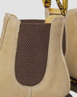 Dr. Martens Chelsea Boots 2976 En Cuir Tumbled Nubuck Savannah Tan — Tumbled Nubuck Online