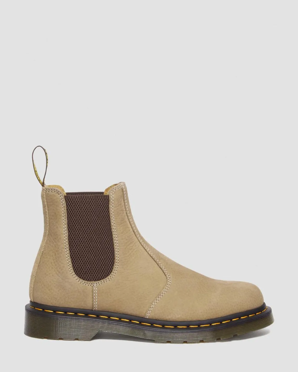 Dr. Martens Chelsea Boots 2976 En Cuir Tumbled Nubuck Savannah Tan — Tumbled Nubuck Online
