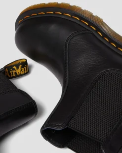Dr. Martens Chelsea Boots 2976 En Cuir Virginia Noir — Virginia Clearance