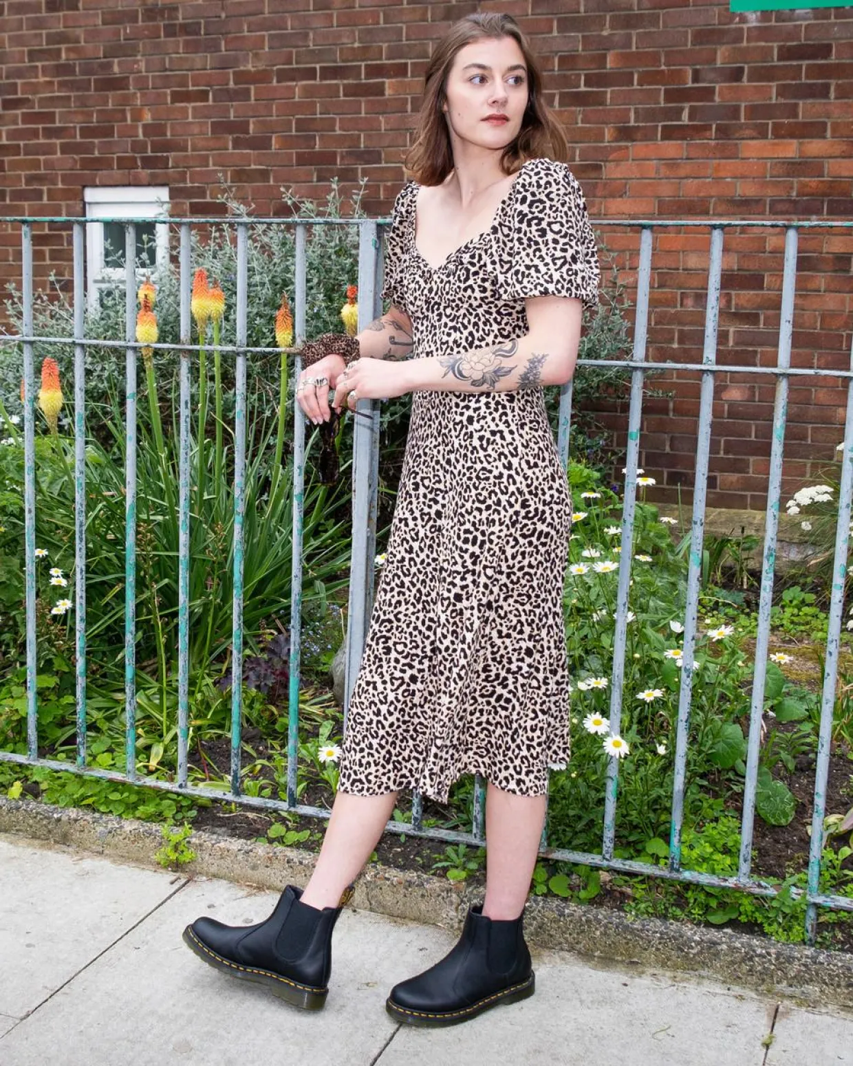 Dr. Martens Chelsea Boots 2976 En Cuir Virginia Noir — Virginia Clearance