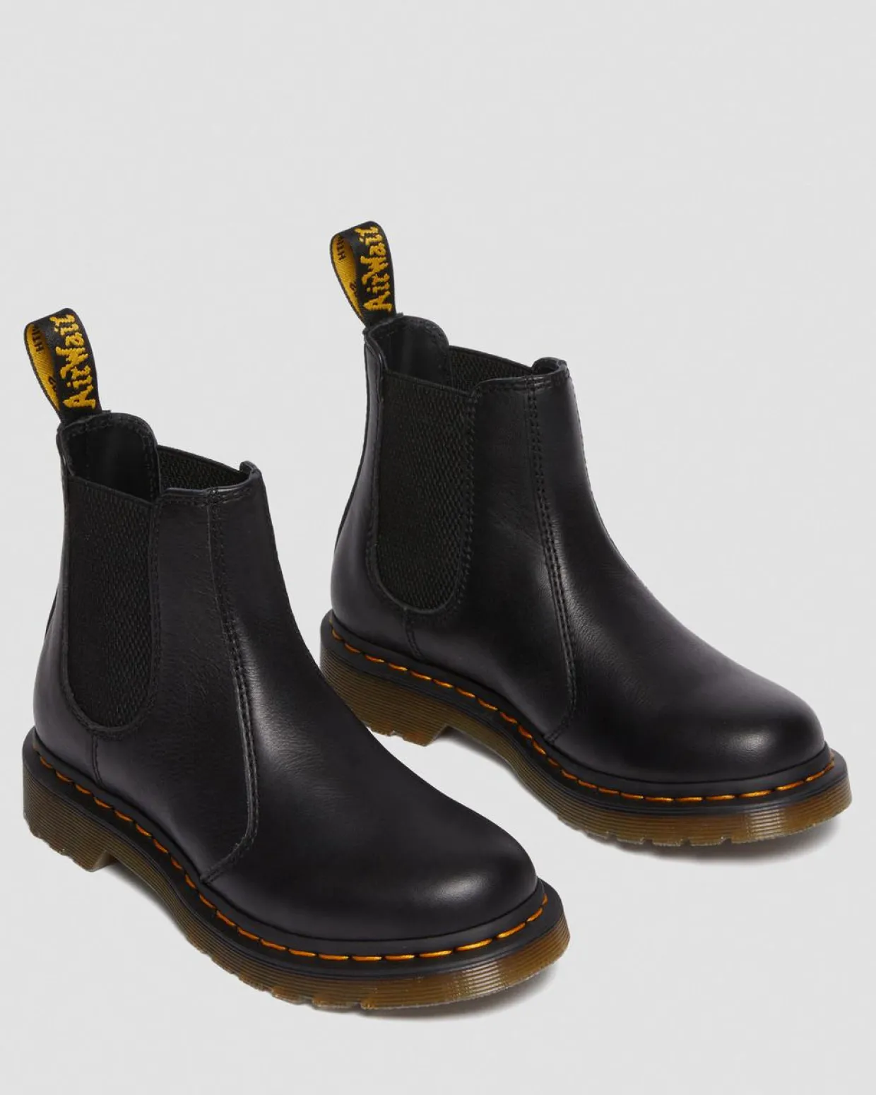Dr. Martens Chelsea Boots 2976 En Cuir Virginia Noir — Virginia Clearance