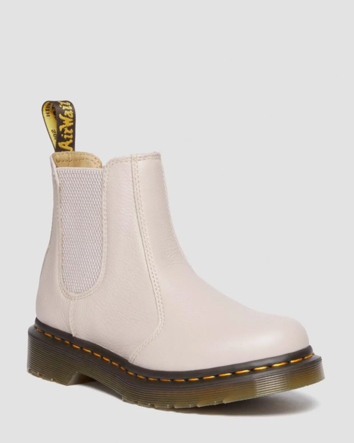 Dr. Martens Chelsea Boots 2976 En Cuir Virginia VINTAGE TAUPE — Virginia Best