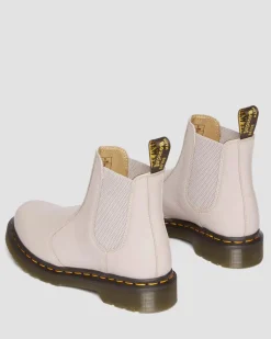 Dr. Martens Chelsea Boots 2976 En Cuir Virginia VINTAGE TAUPE — Virginia Best