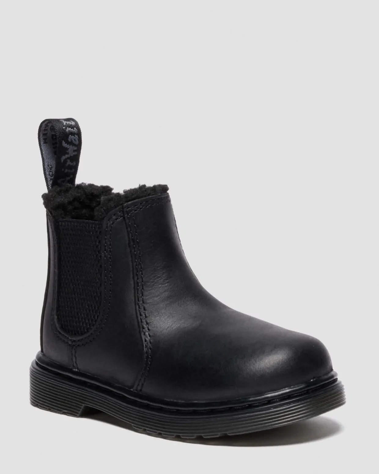 Dr. Martens Chelsea Boots 2976 Leonore Fourrées Pour Tout-petit Noir — Republic Waterproof Cheap