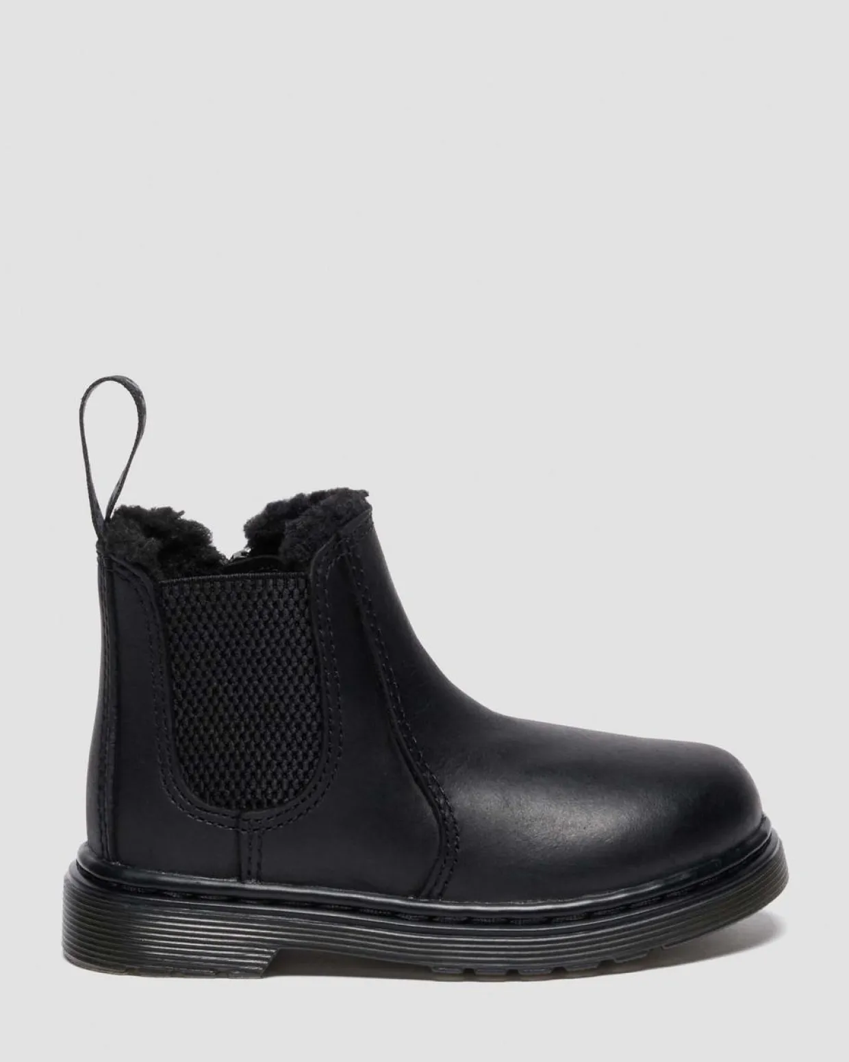 Dr. Martens Chelsea Boots 2976 Leonore Fourrées Pour Tout-petit Noir — Republic Waterproof Cheap