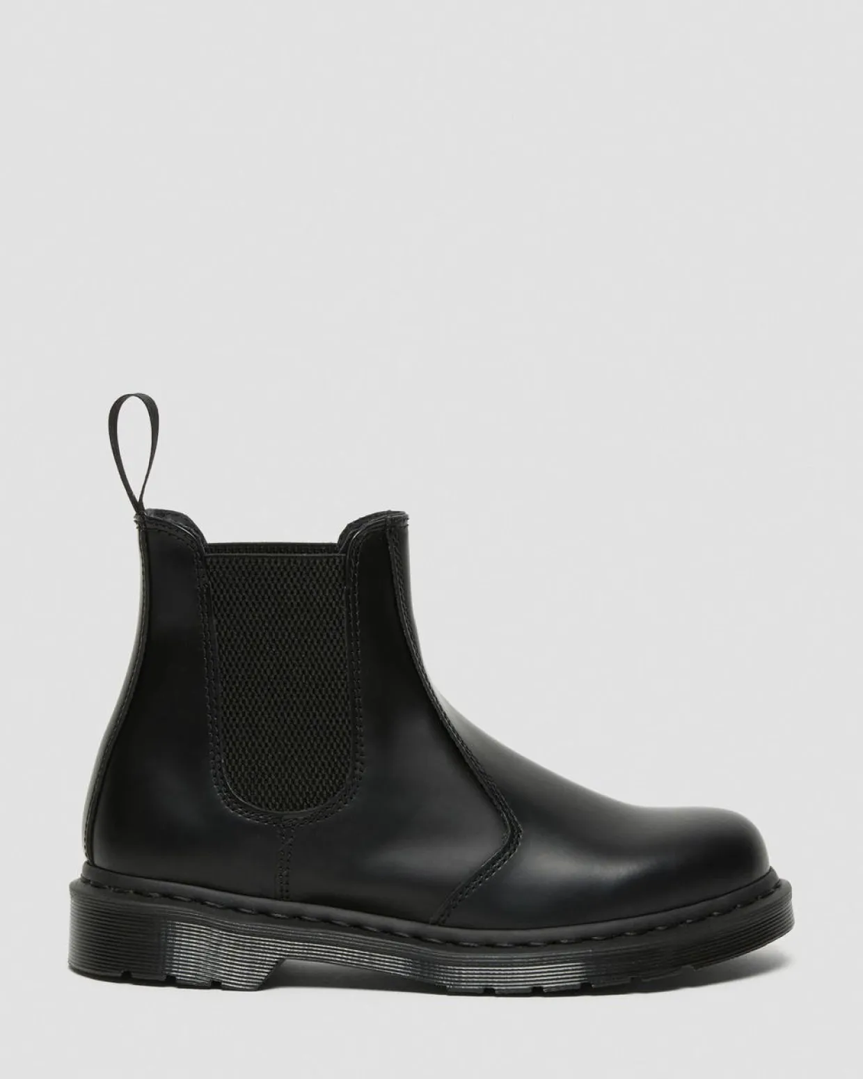 Dr. Martens Chelsea Boots 2976 Mono En Cuir Smooth Noir — Smooth Leather Hot