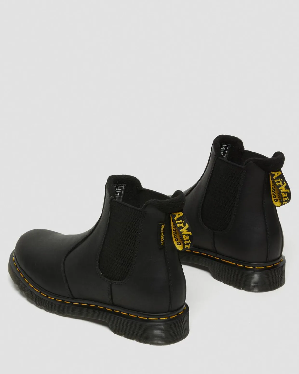 Dr. Martens Chelsea Boots 2976 WarmWair En Cuir Valor WP Noir — Valor Wp Cheap