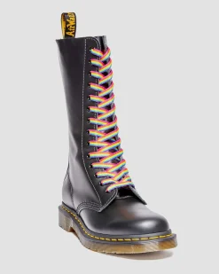 Dr. Martens Lacets Plats 210 Cm (12-14 œillets) Rainbow — Polyester Cheap