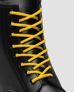 Dr. Martens Lacets Ronds 140 Cm (8-10 œillets) Jaune — Polyester Online