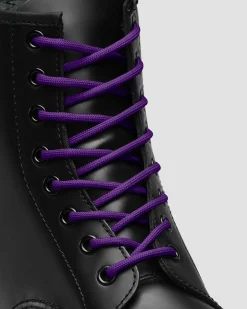 Dr. Martens Lacets Ronds 140 Cm (8-10 œillets) Violet — Polyester Hot