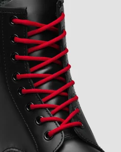 Dr. Martens Lacets Ronds 140 Cm (8-10 œillets) Rouge — Polyester Shop