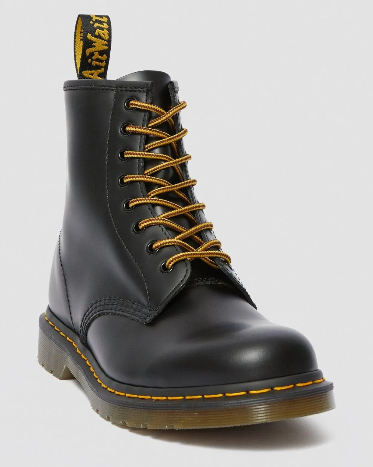 Dr. Martens Lacets Ronds 140 Cm (8-10 œillets) Marron+Jaune — Polyester Clearance