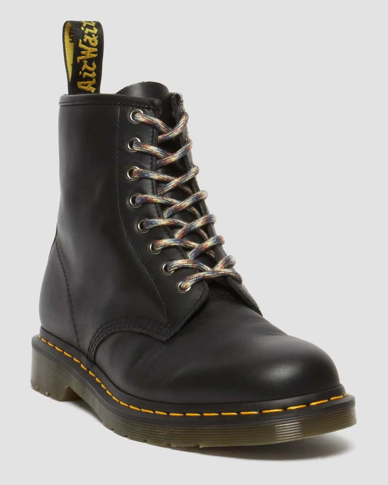 Dr. Martens Lacets Ronds Jungle 140 Cm (8-10 œillets) Washed Denim — Polyester New