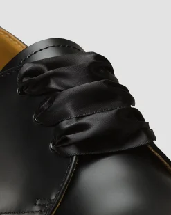 Dr. Martens Lacets Ruban 65cm (3 œillets) Noir — Ribbon Fashion
