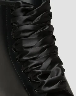 Dr. Martens Lacets Ruban 140cm (8-10 œillets) Noir — Ribbon Outlet