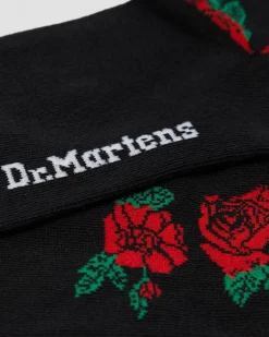 Dr. Martens Lightweight Cotton Blend Socks Noir — Organic Cotton Blend New
