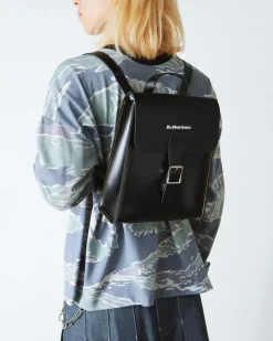Dr. Martens Mini Sac à Dos En Cuirs Kiev Et Smooth Noir — Smooth+Kiev Store