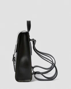 Dr. Martens Mini Sac à Dos En Cuirs Kiev Et Smooth Noir — Smooth+Kiev Store