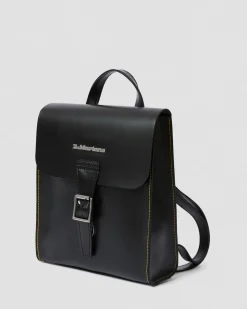 Dr. Martens Mini Sac à Dos En Cuirs Kiev Et Smooth Noir — Smooth+Kiev Store