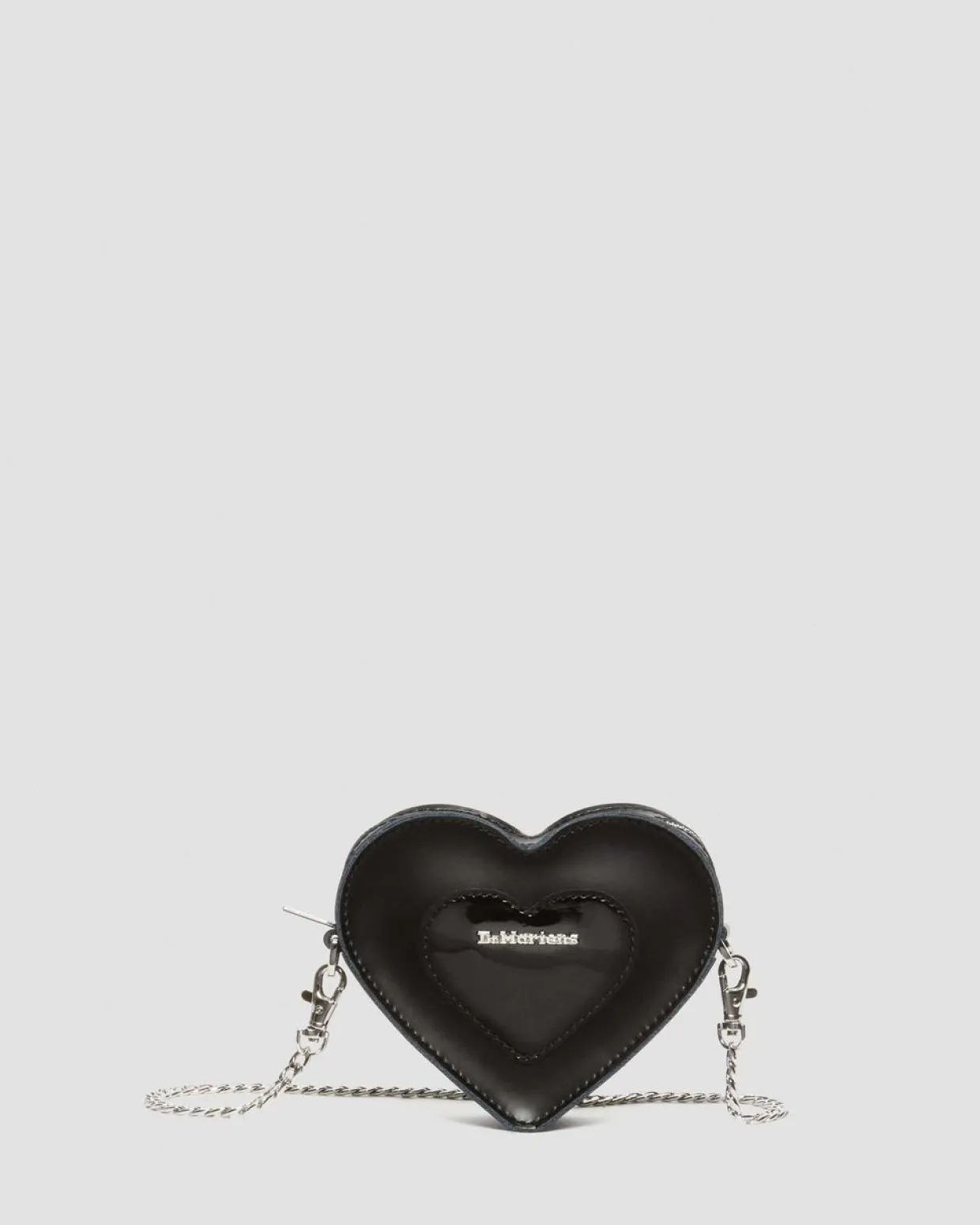 Dr. Martens Mini Sac En Cuir En Forme De Cœur Noir — Kiev+Patent Lamper Online