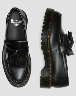 Dr. Martens Mocassins Adrian Bex En Cuir Smooth à Pampilles Noir — Smooth Leather Discount