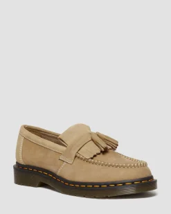 Dr. Martens Mocassins Adrian En Cuir Tumbled Nubuck à Pampilles Savannah Tan — Tumbled Nubuck Cheap